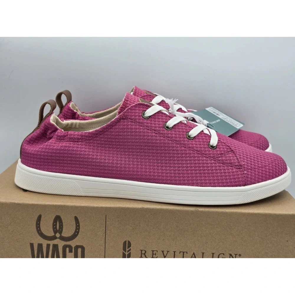 Revtialign Orthotic Quilted Casual Sneakers Ophelia‎ Cactus Pink Flower Sz 11 M